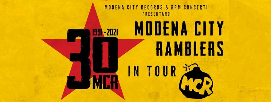 13 Agosto 2021 – Modena City Ramblers Tour 2021